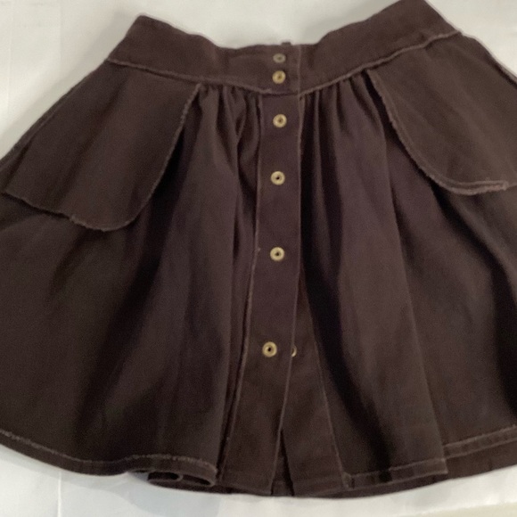 Body bag by Jude brown corduroy Snap Up Circle skirt. Lg - Picture 7 of 16